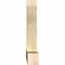Ekena Millwork Portland Rough Sawn Timber Gable Bracket, Douglas Fir, 60"W x 38"H x 6"D x 6"F, 15/12 Pitch GBW060X38X0606POR00RDF - alternate 3